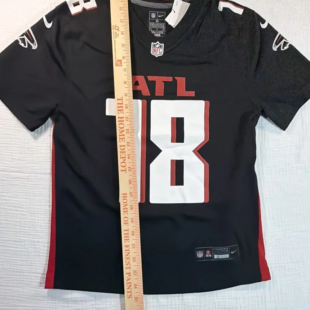 Atlanta Falcons Nike On Field NFL Kirk Cousins #18 Jersey Youth Medium M Black